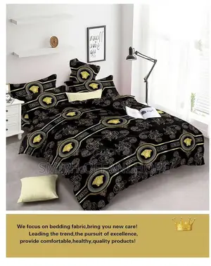 “Fresh Look: 1 Bedsheet With 3 Pillowcases”
