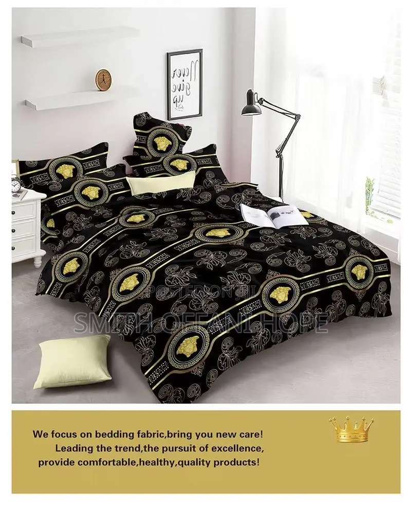 “Fresh Look: 1 Bedsheet With 3 Pillowcases”