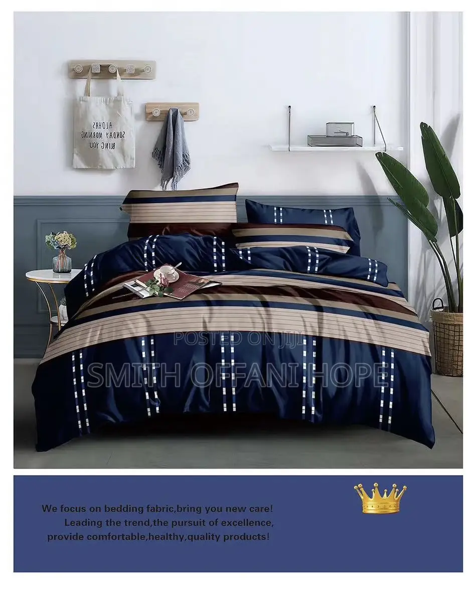 “Sleep Well: 1 Bedsheet 3 Pillowcases”