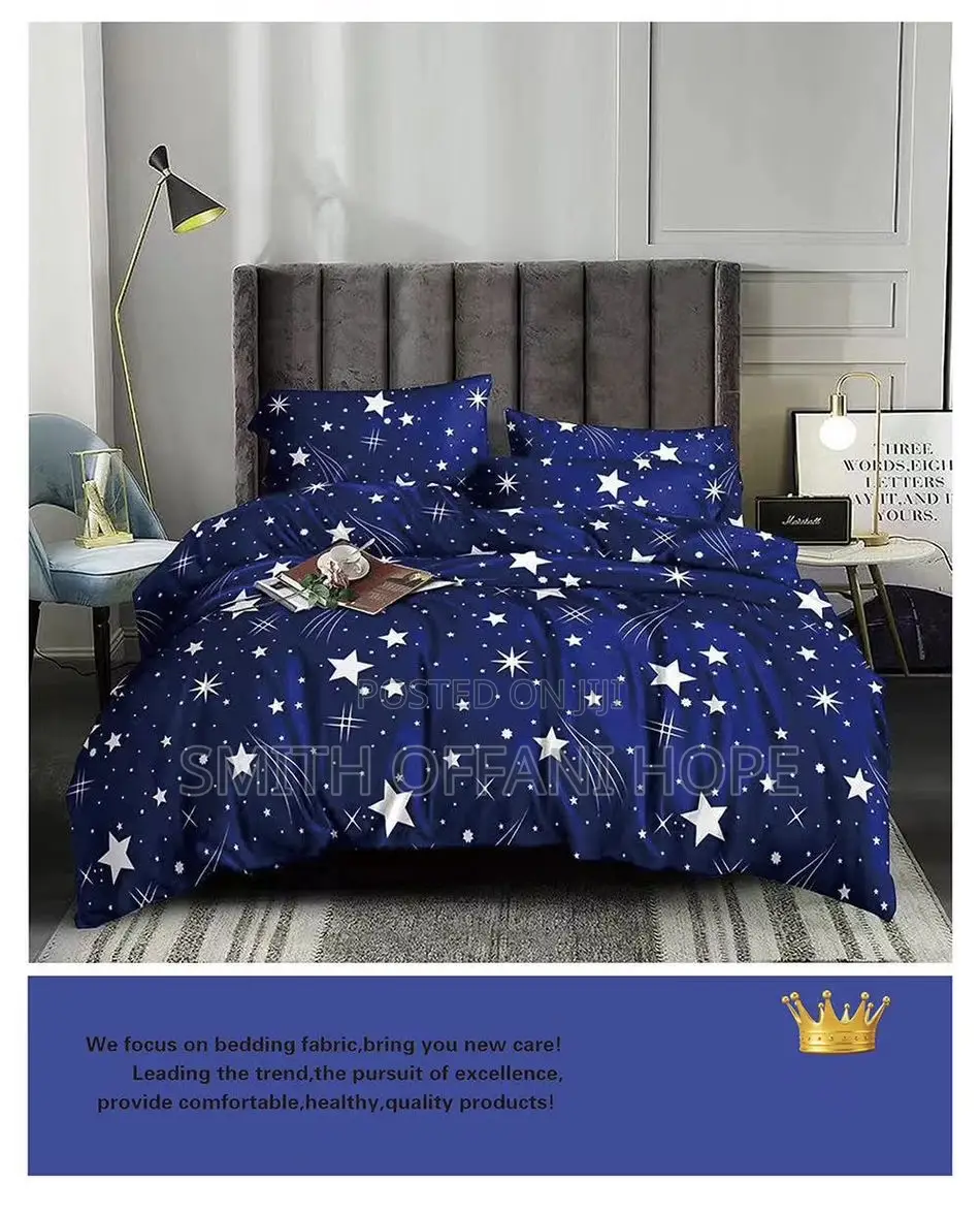 “1 Bedsheet + 3 Pillowcases for a Comfy Night”