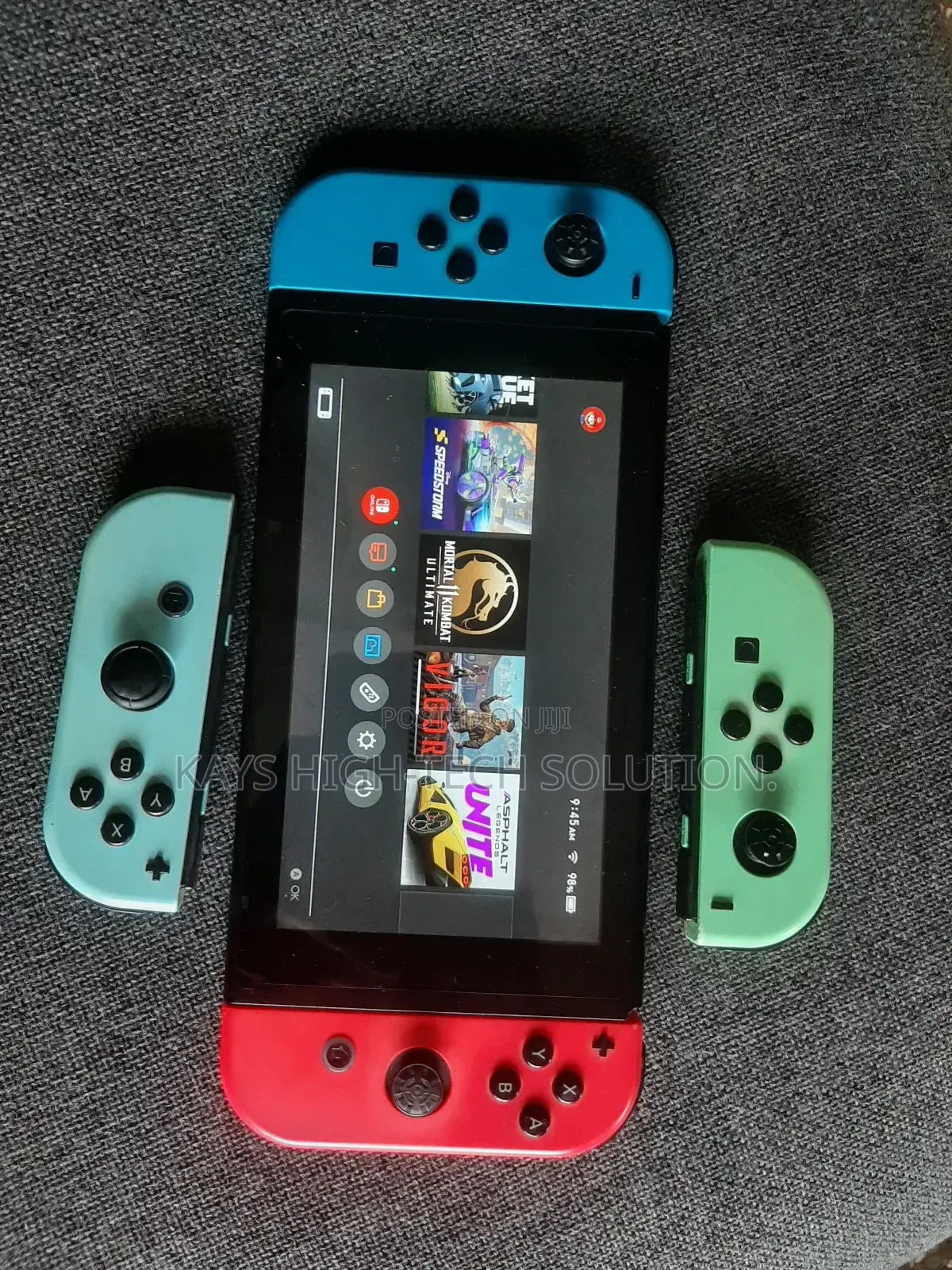 Nintendo Switch With Mk 1 Other Games and Accessories