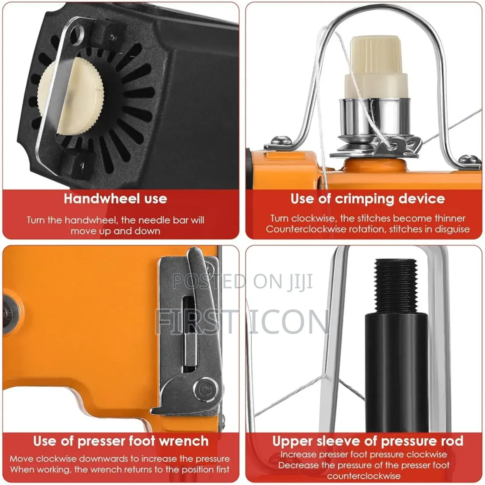 Portable Cordless Bag Sack Closing Sewing Sealing Machine