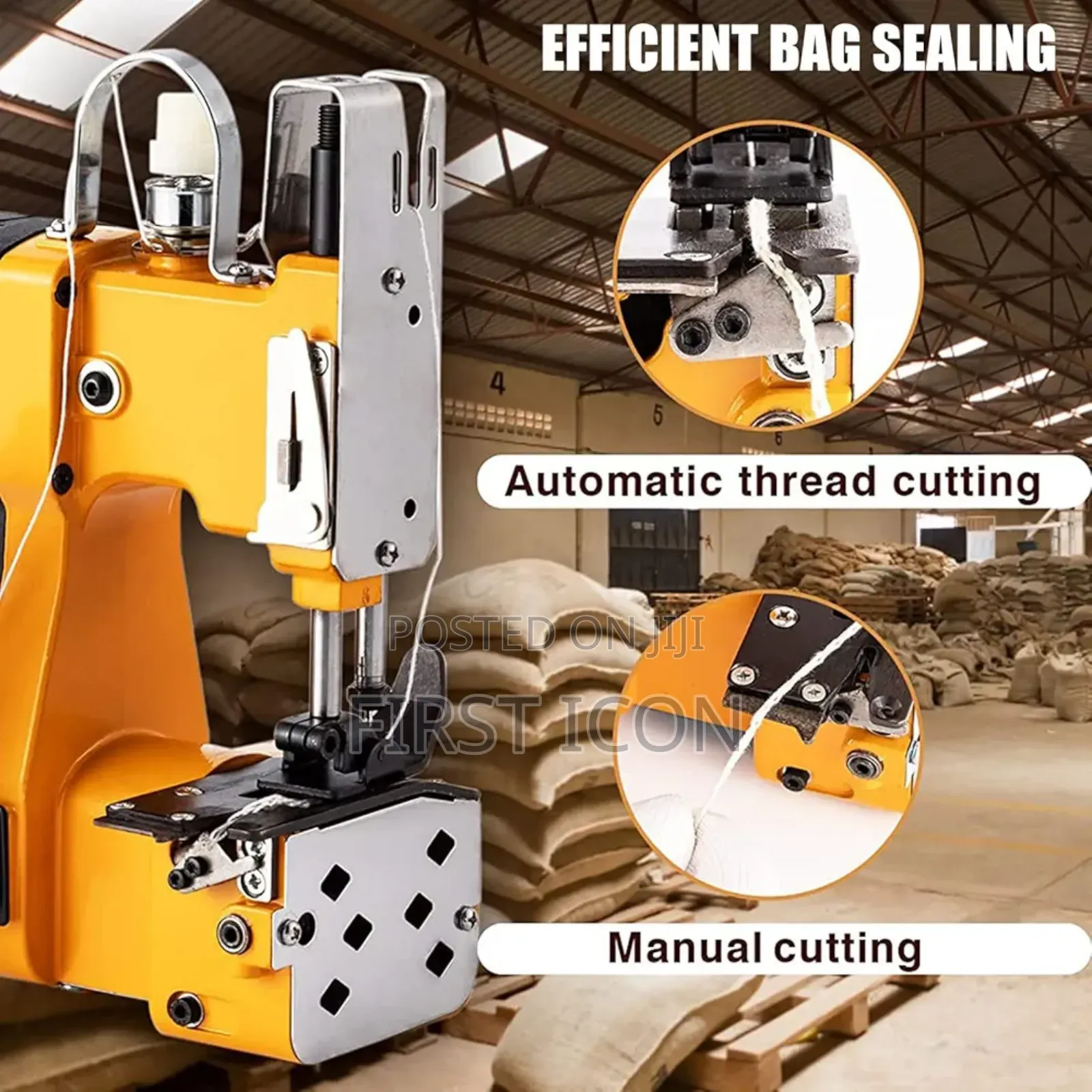 Portable Cordless Bag Sack Closing Sewing Sealing Machine
