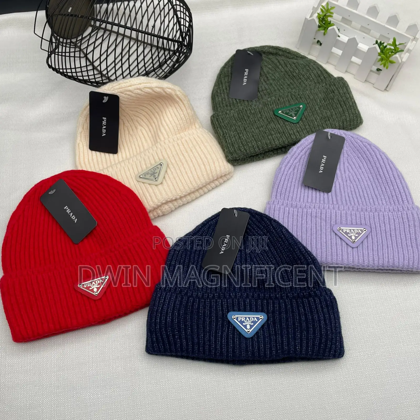 PRADA,CELINE and CHROME HEARTS Beanie Hats