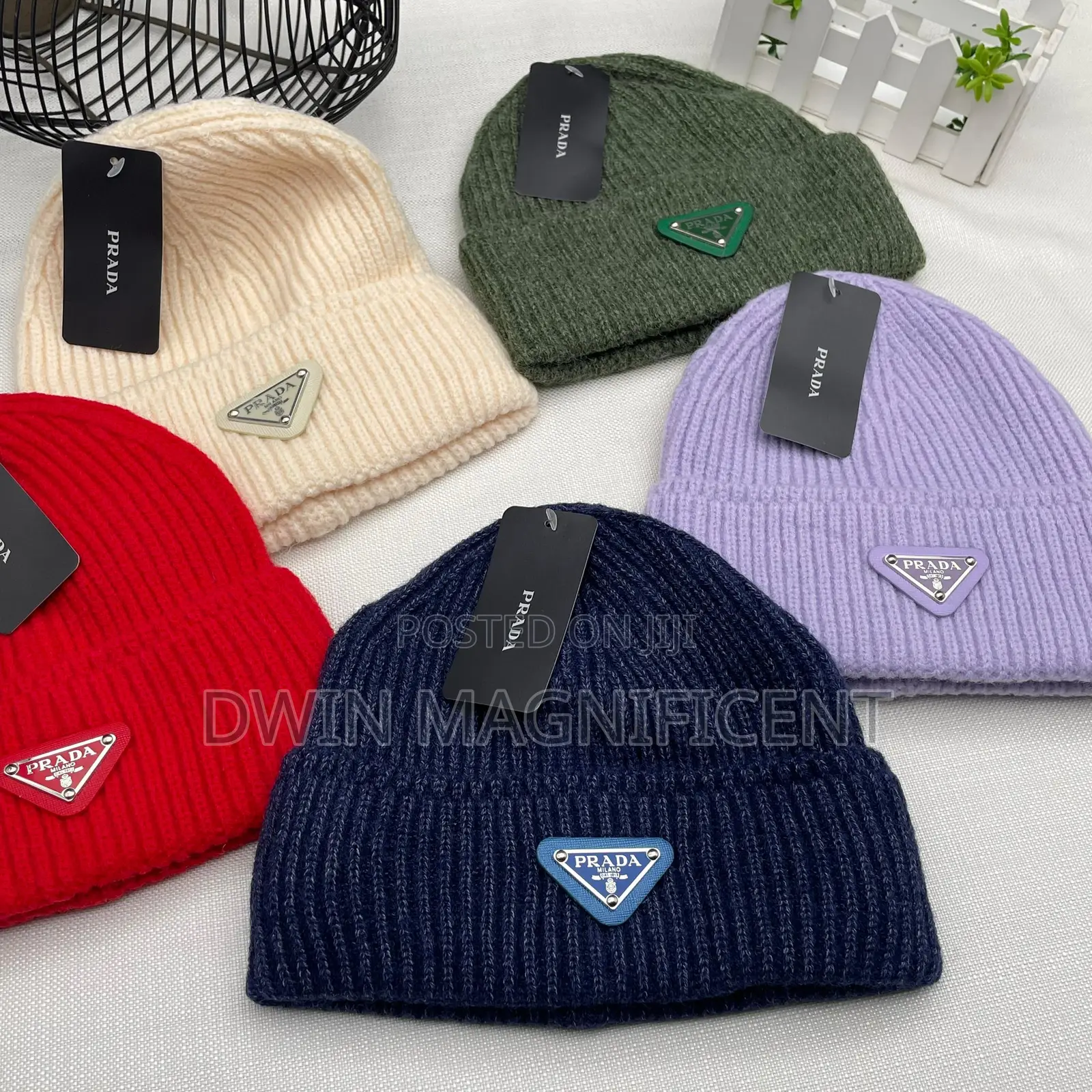 PRADA,CELINE and CHROME HEARTS Beanie Hats