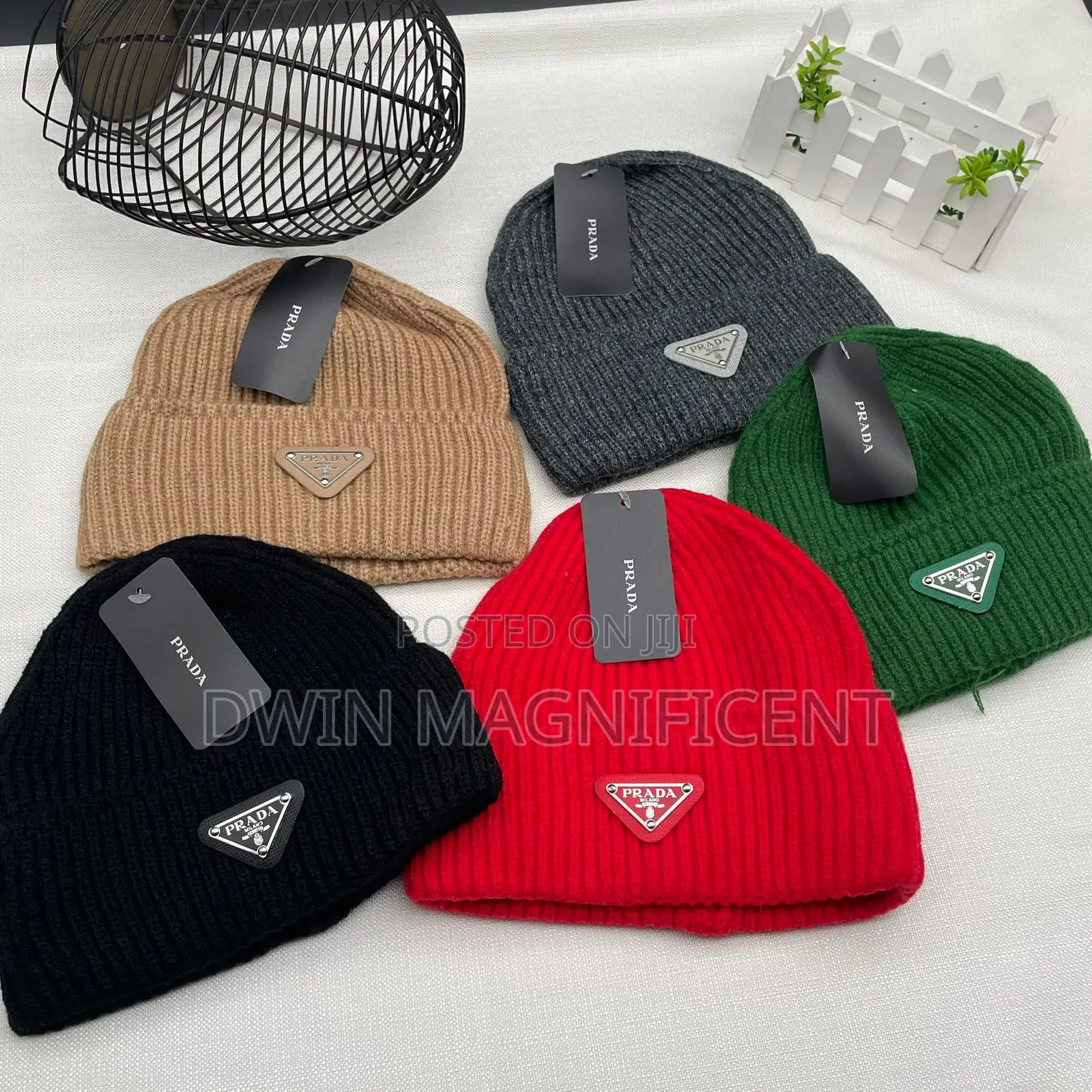 PRADA,CELINE and CHROME HEARTS Beanie Hats