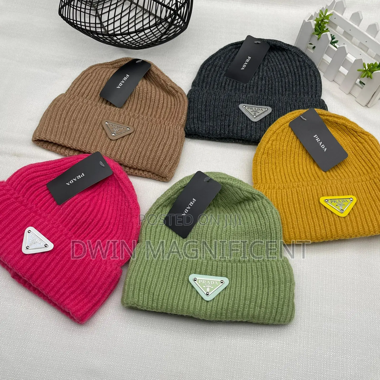 PRADA,CELINE and CHROME HEARTS Beanie Hats