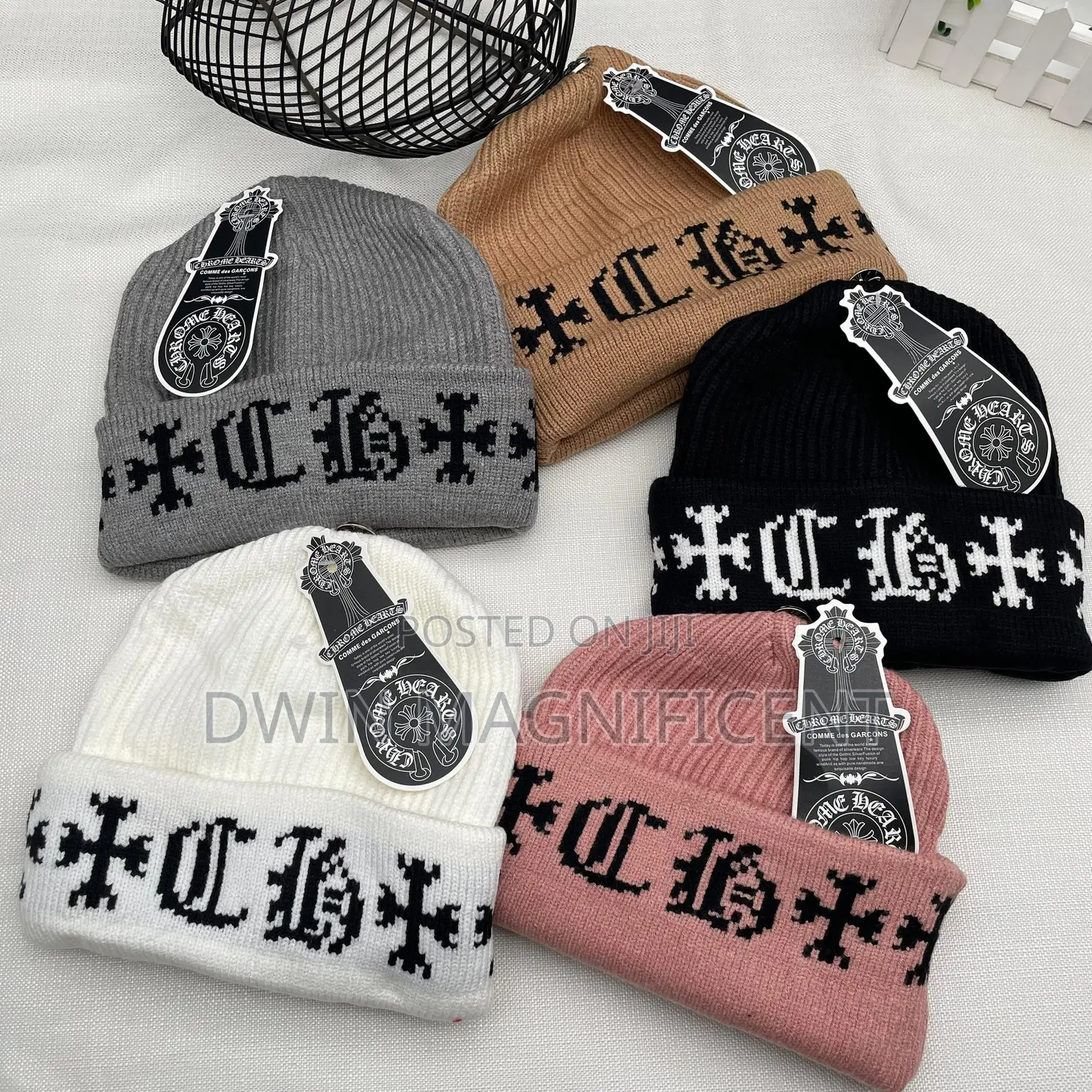 PRADA,CELINE and CHROME HEARTS Beanie Hats