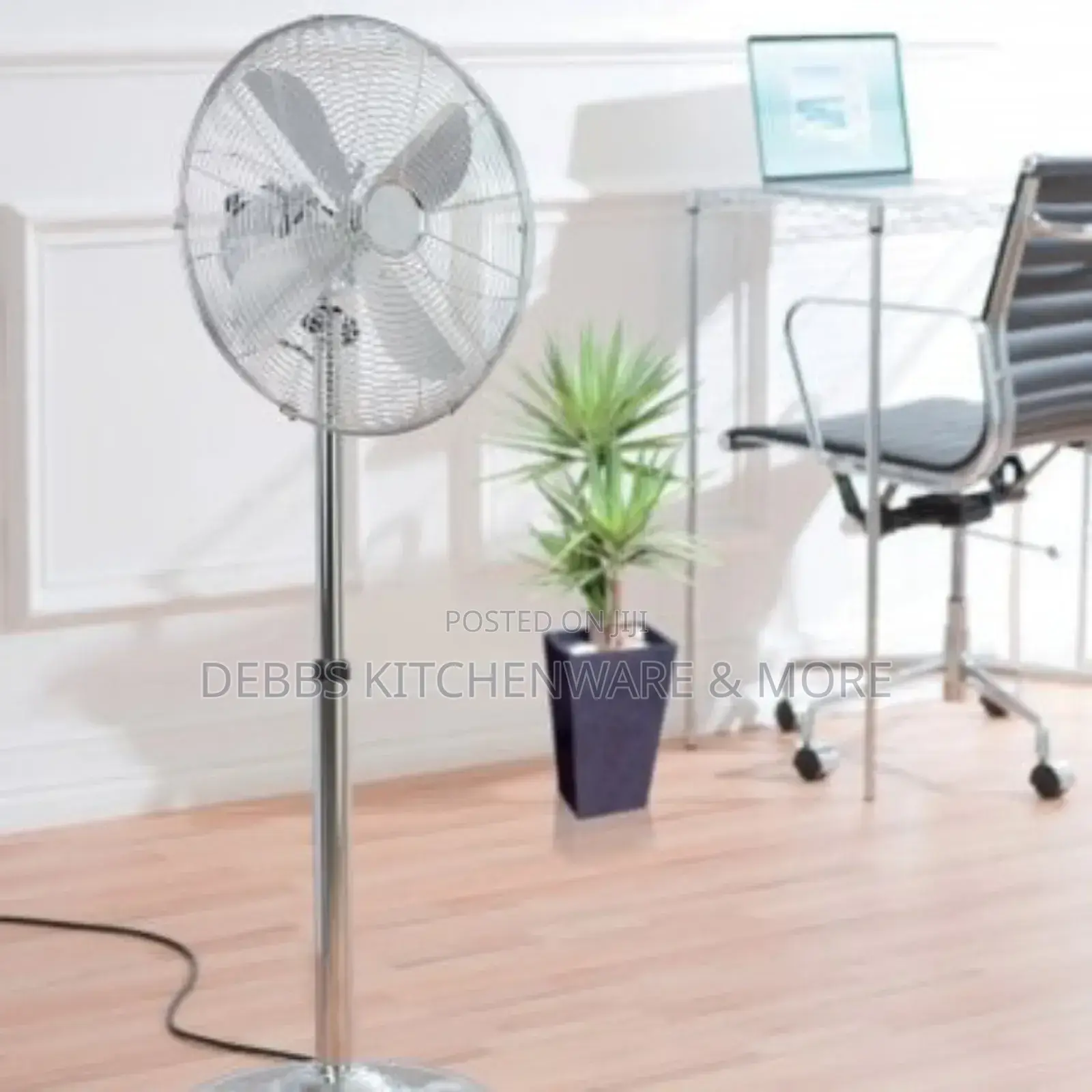 16inches Metallic Standing Fan