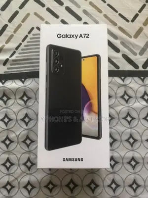 New Samsung Galaxy A72 5G 128 GB Black