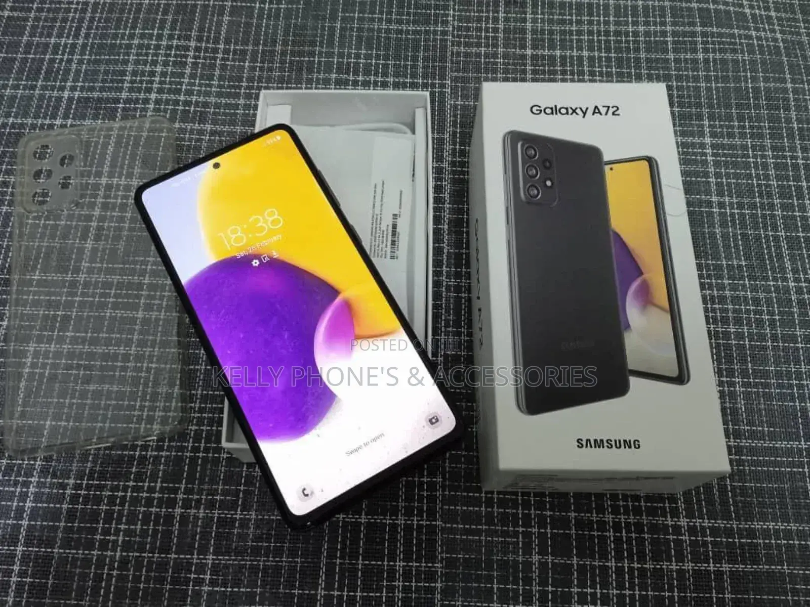 New Samsung Galaxy A72 5G 128 GB Black