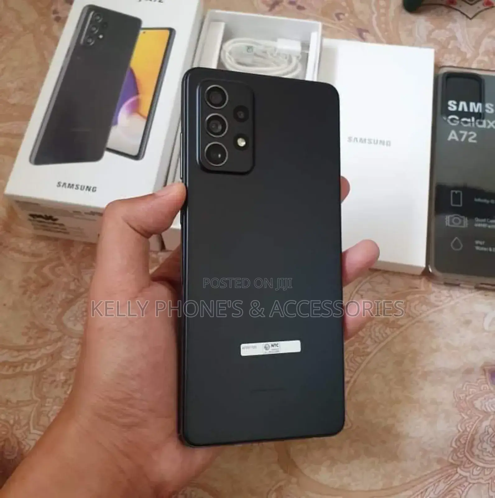 New Samsung Galaxy A72 256 GB Black