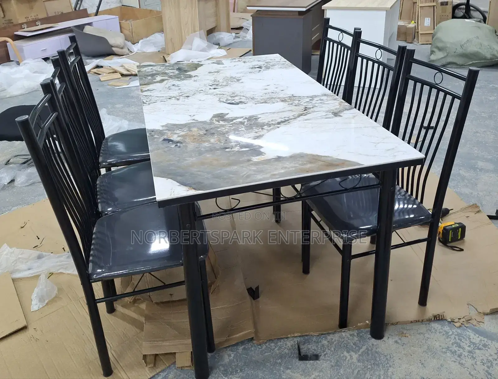 Dining Set(Six Chairs)