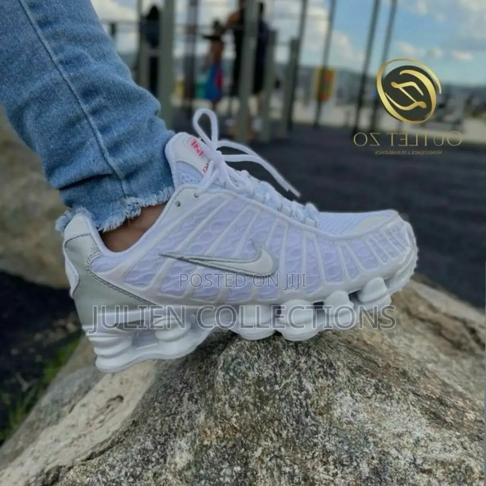 Nike Shox Tl Whitesilver