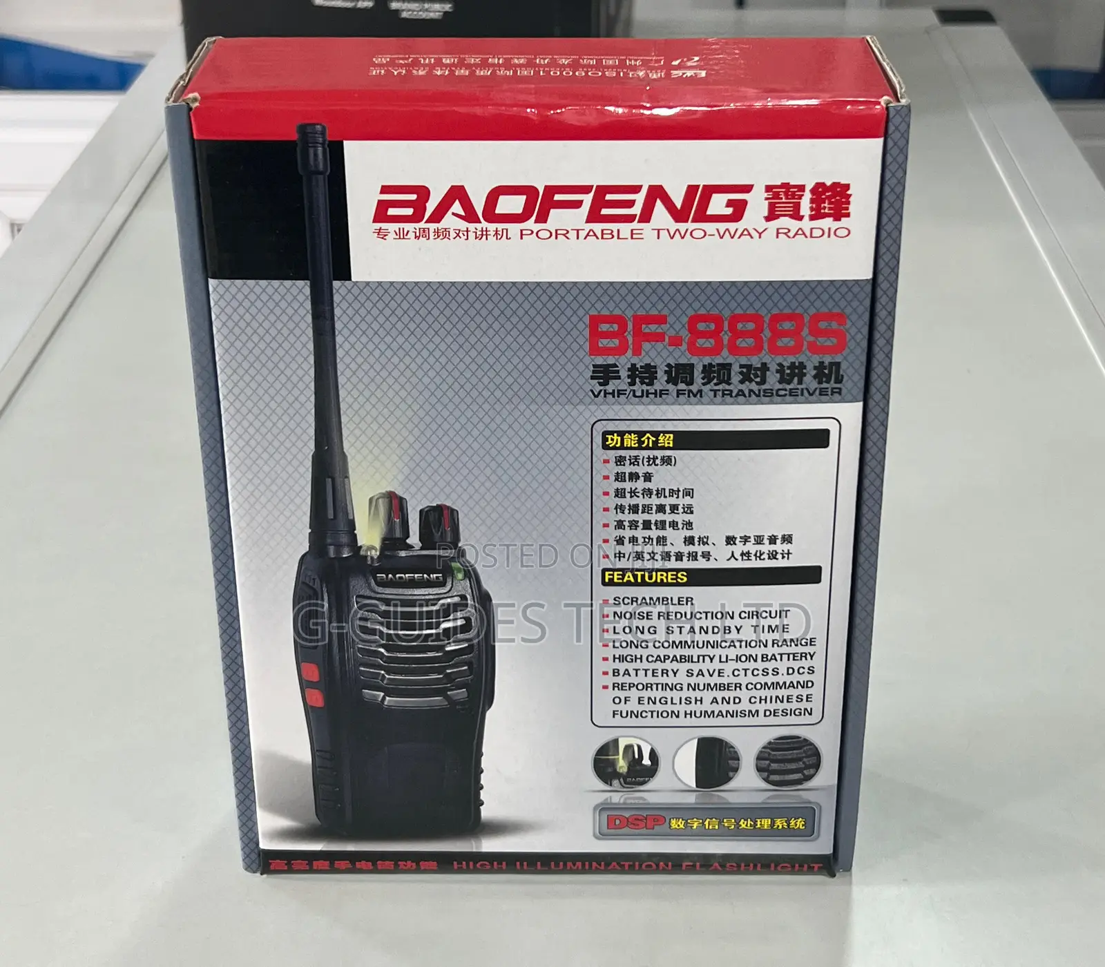 Baofeng Bf-888s Walkie Talkies With Earpiece ,Two-Way Radio