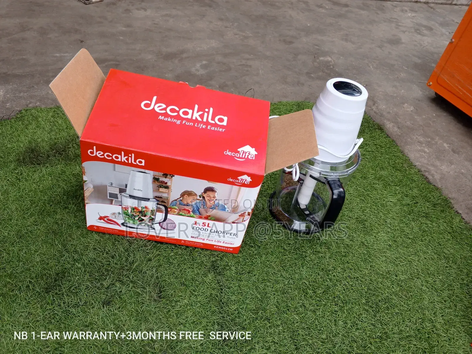 Multipurpose Food Chopper Decakila Electric Food Chopper L.5