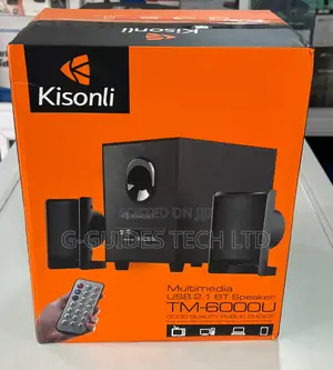 Kisonli Tm-6000u USB 2.1 Multimedia Bt Speaker (Black)