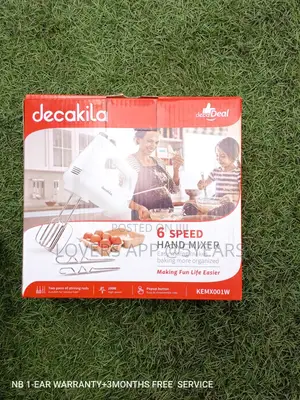 Easy to Take Hand Mixer Decakila 6 Speed Hand Mixer Portable