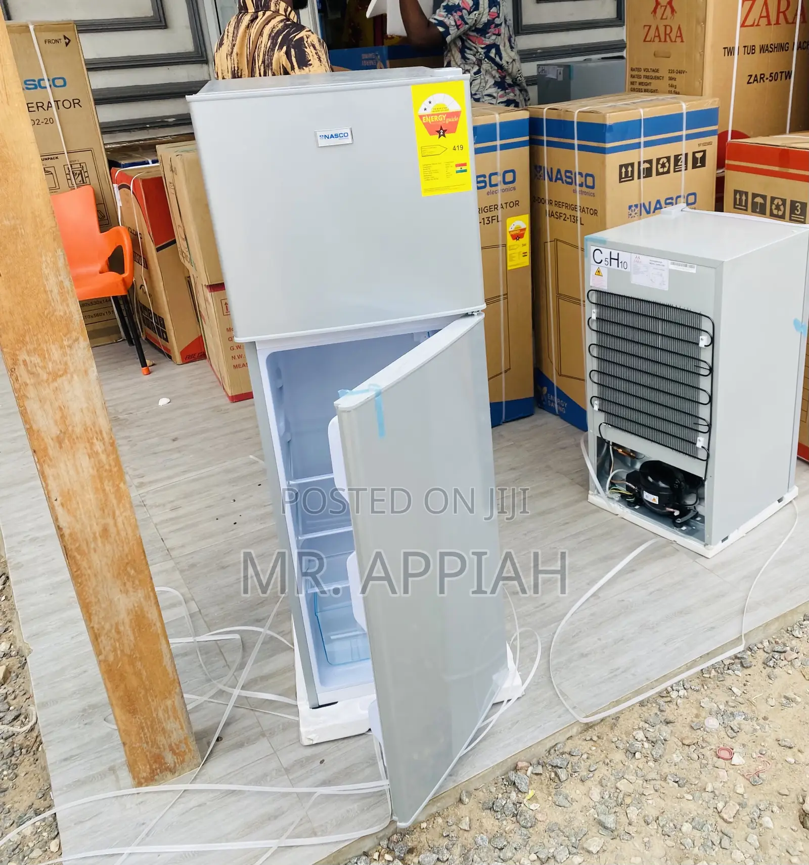 Purchase Quality Nasco Nasf2-18fl 158L 2 Door Fridge.
