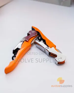 Orange Coloured Wine Corkscrew
