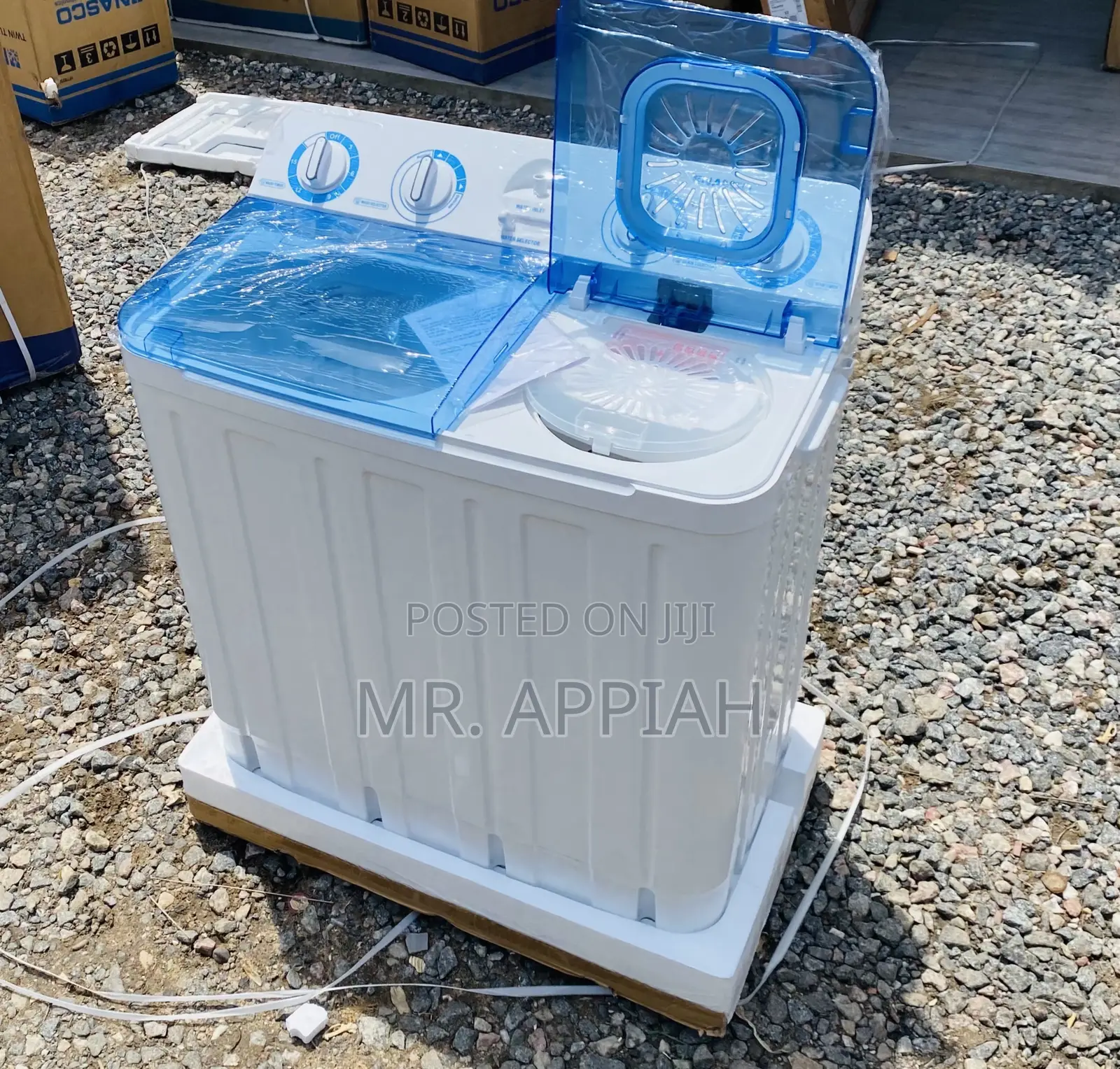 Long Lasting Nasco 7kg Top Load Washing Machine(White).