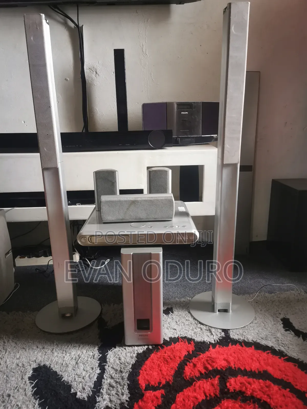 Powerful Philip Home Theater.Usb, Radio,Dvd,Bt,Aux, Optical