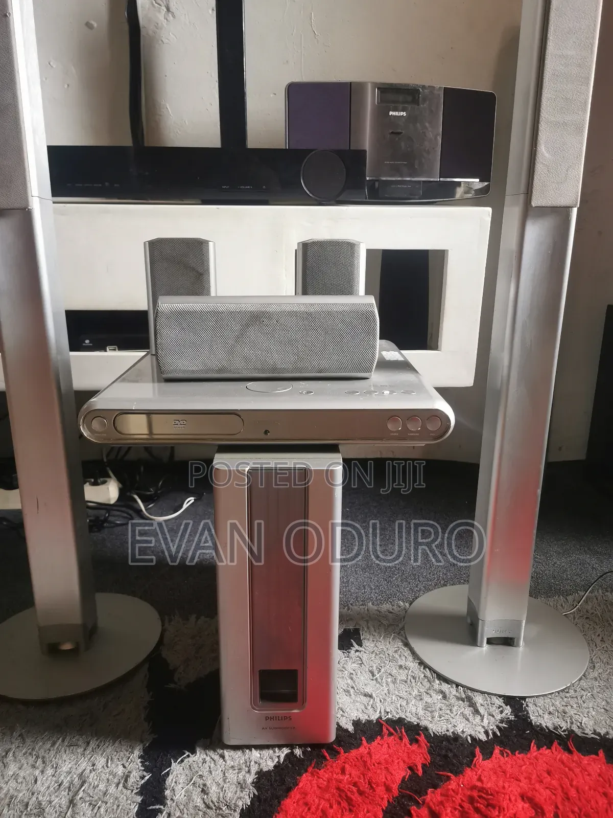 Powerful Philip Home Theater.Usb, Radio,Dvd,Bt,Aux, Optical