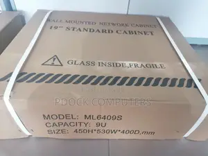 9u Rack Wall Mountable Cabinet With 1 Fan