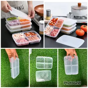 Meal Prep Refrigerator Storage Bowl (2 Pcs)