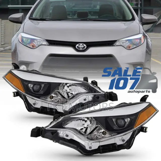Toyota Corolla2014, 2015,2016,2017,2018,2019 Headlight Pair