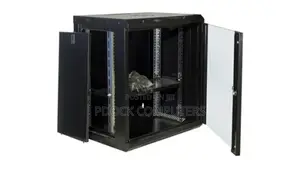 12u Rack Movable /Wall Mountable/Movable Cabinet Rack With 1 Fan