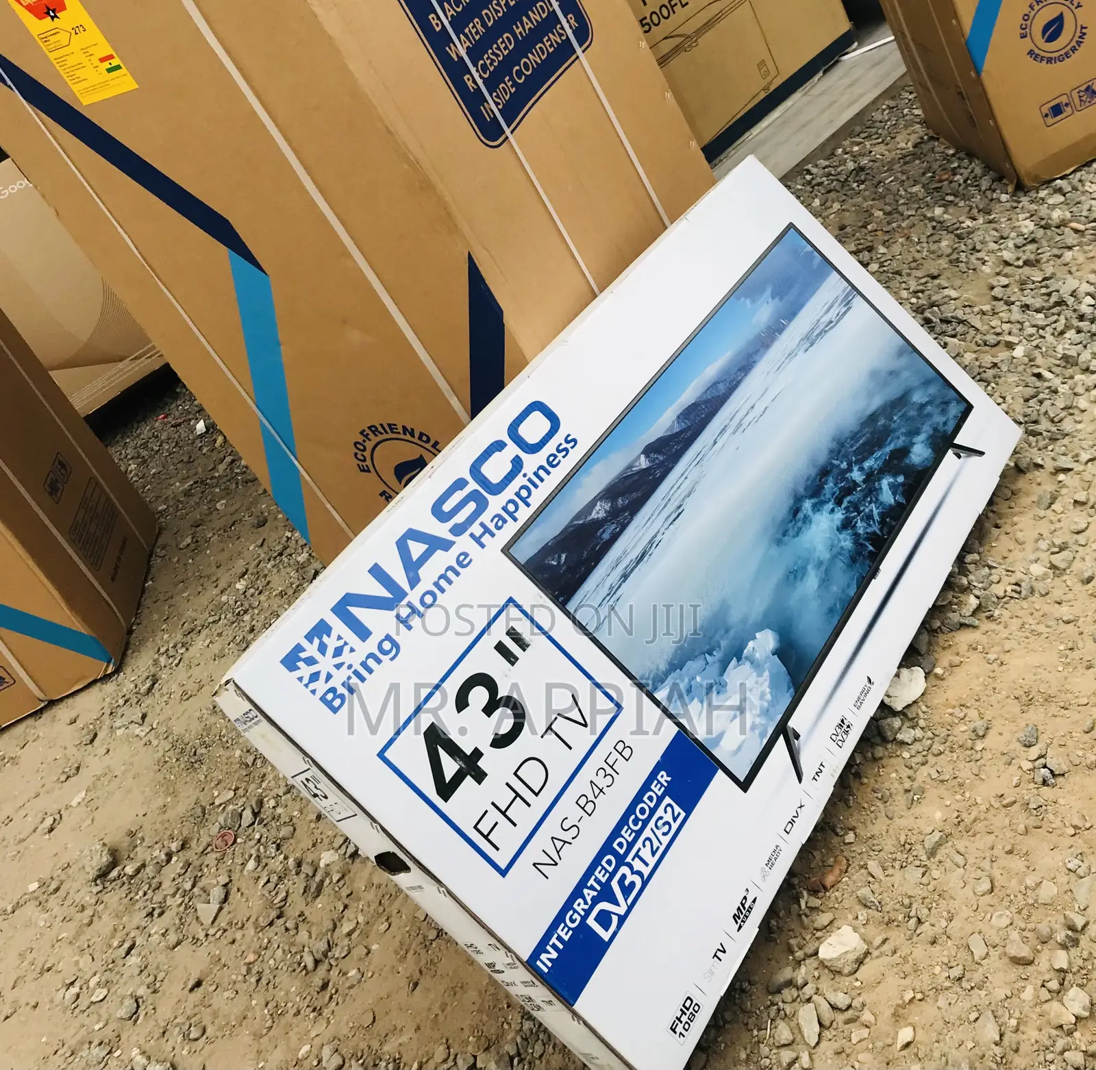Buy Affordable Nasco 43” Digital Satellite Electric Tv.