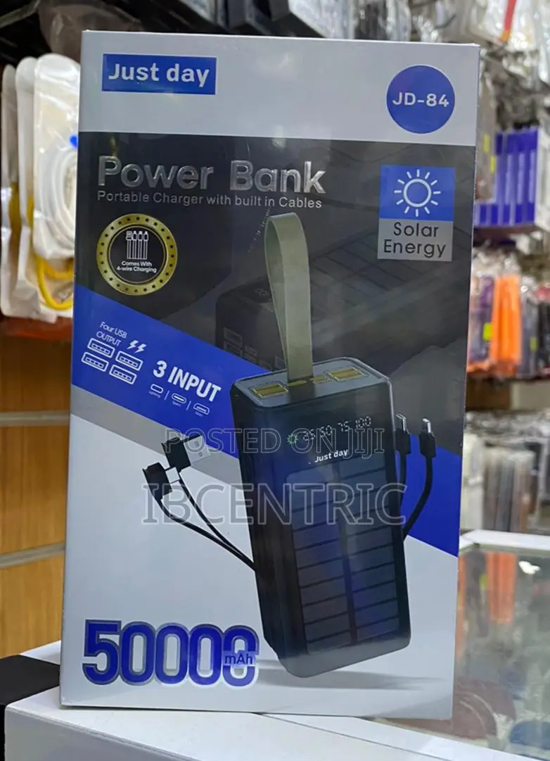 Just Day Solar Energy 50000mah