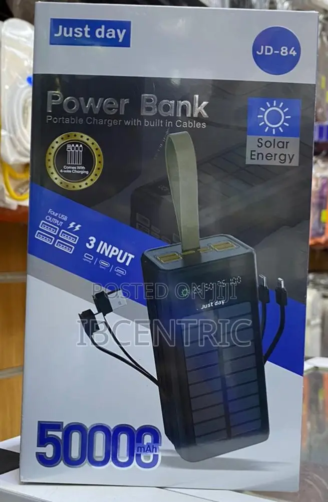 Just Day Solar Energy 50000mah