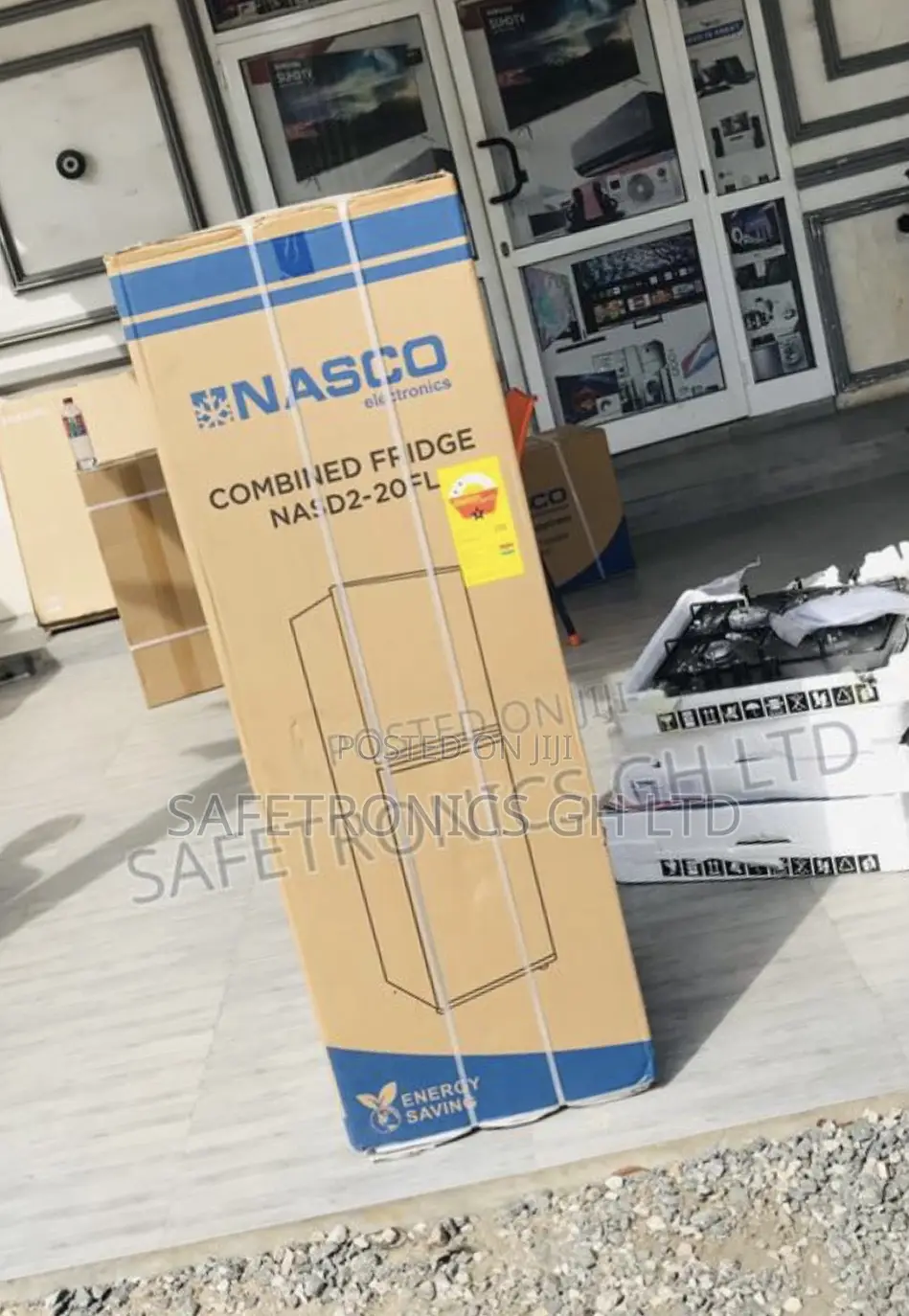 (Nasd2-20fl) 2 Doors Bottomfreezer Nasco (Gray) Fridge