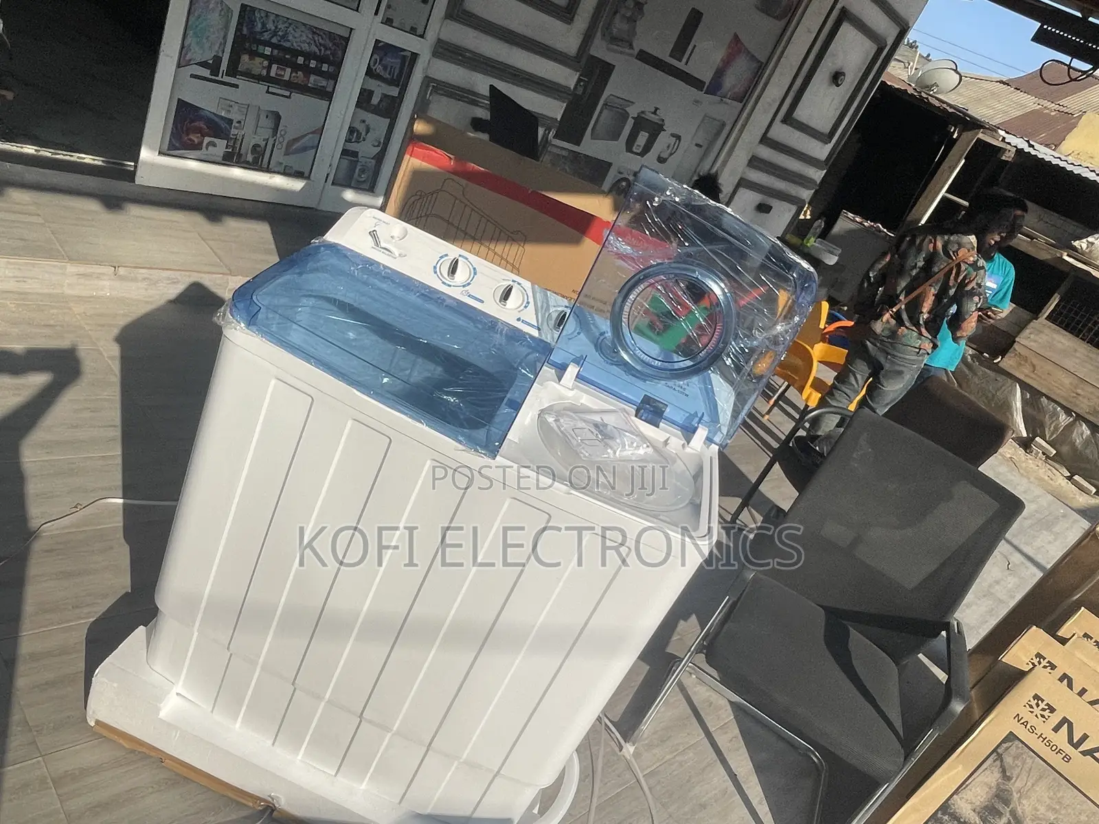 Get a Zara 13KG Semi Automatic Washing Machine