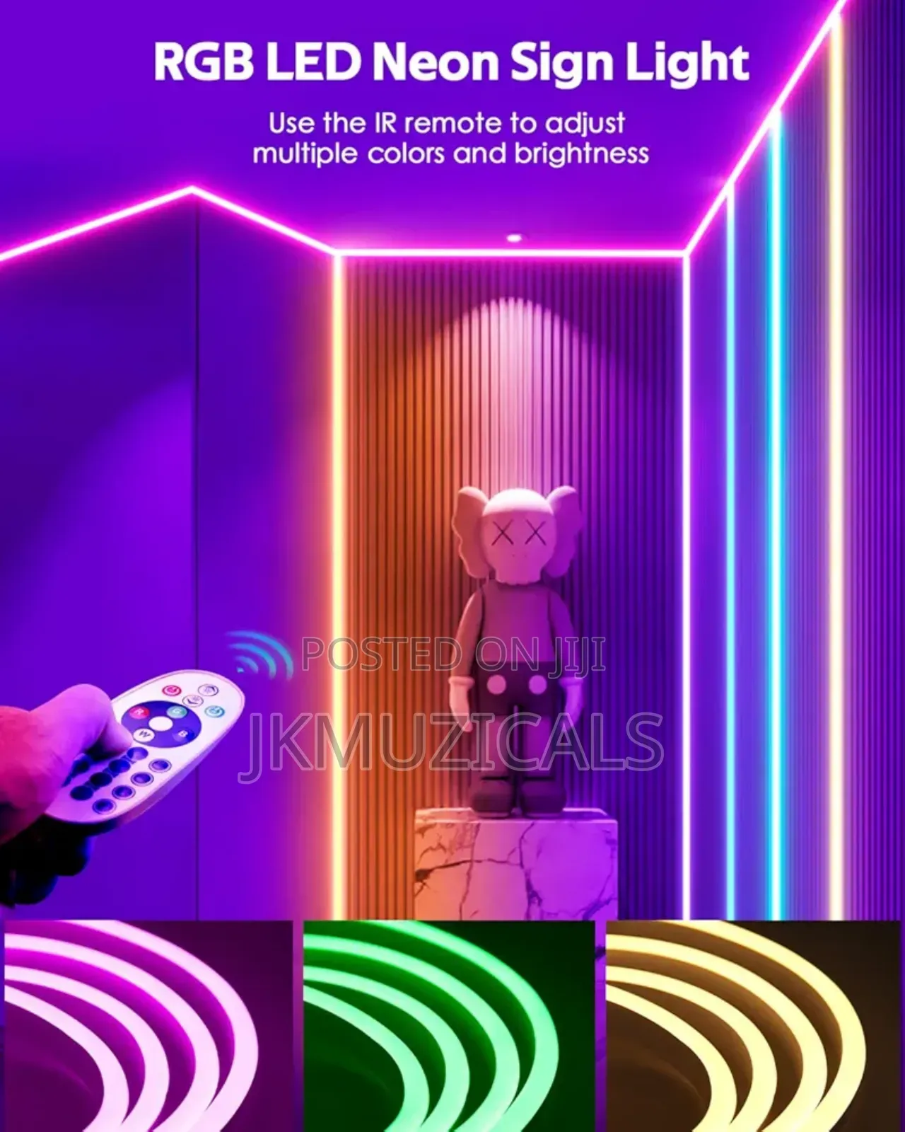 10m Neon Led Strip Light_ Waterproof