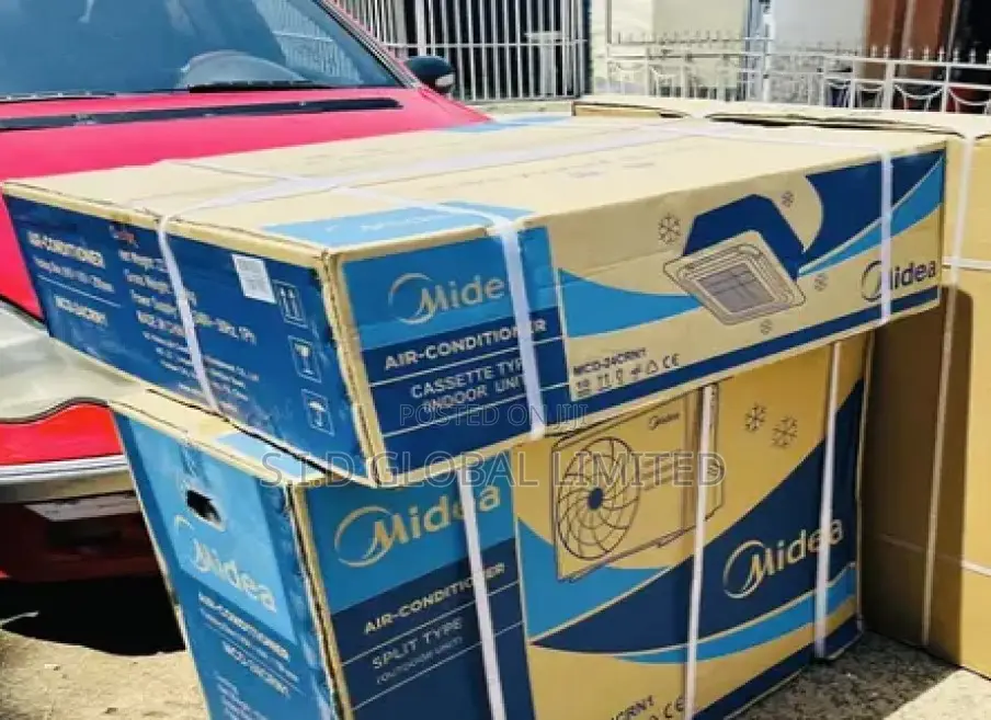 Take Home MIDEA-2.5HP-R410-CASSETTE-UNIT-MCD-24CRN1