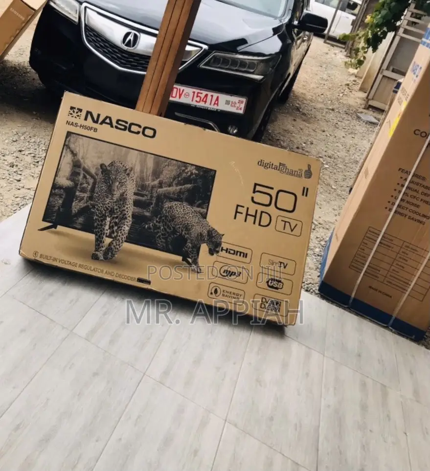 Latest Nasco 50” Full HD Digital Satellite Electric Tv.