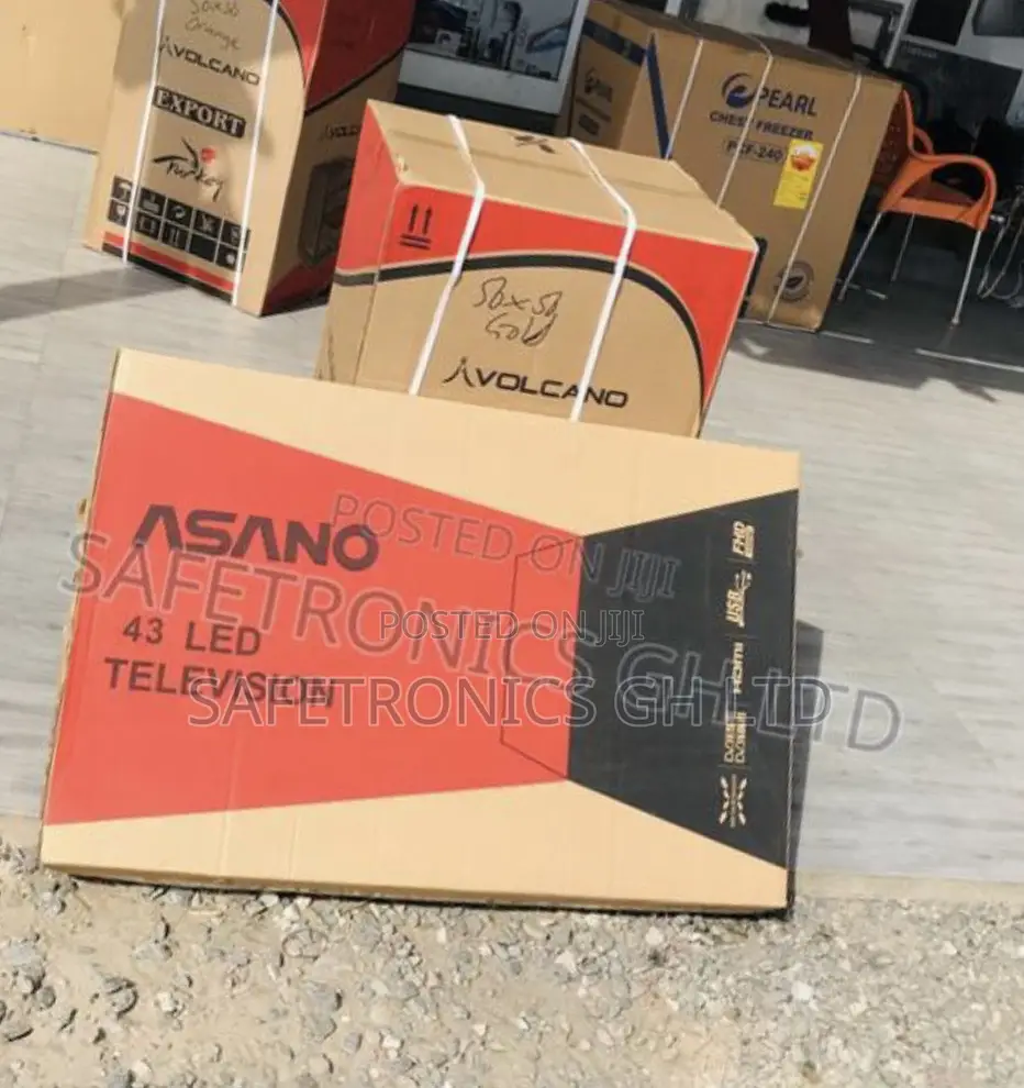 43 Inches Glossy Digital Satellite (Black) Asano Tv