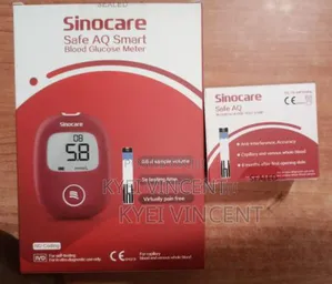 Sinocare Glucometer With 50 Strips and 50 Lancet