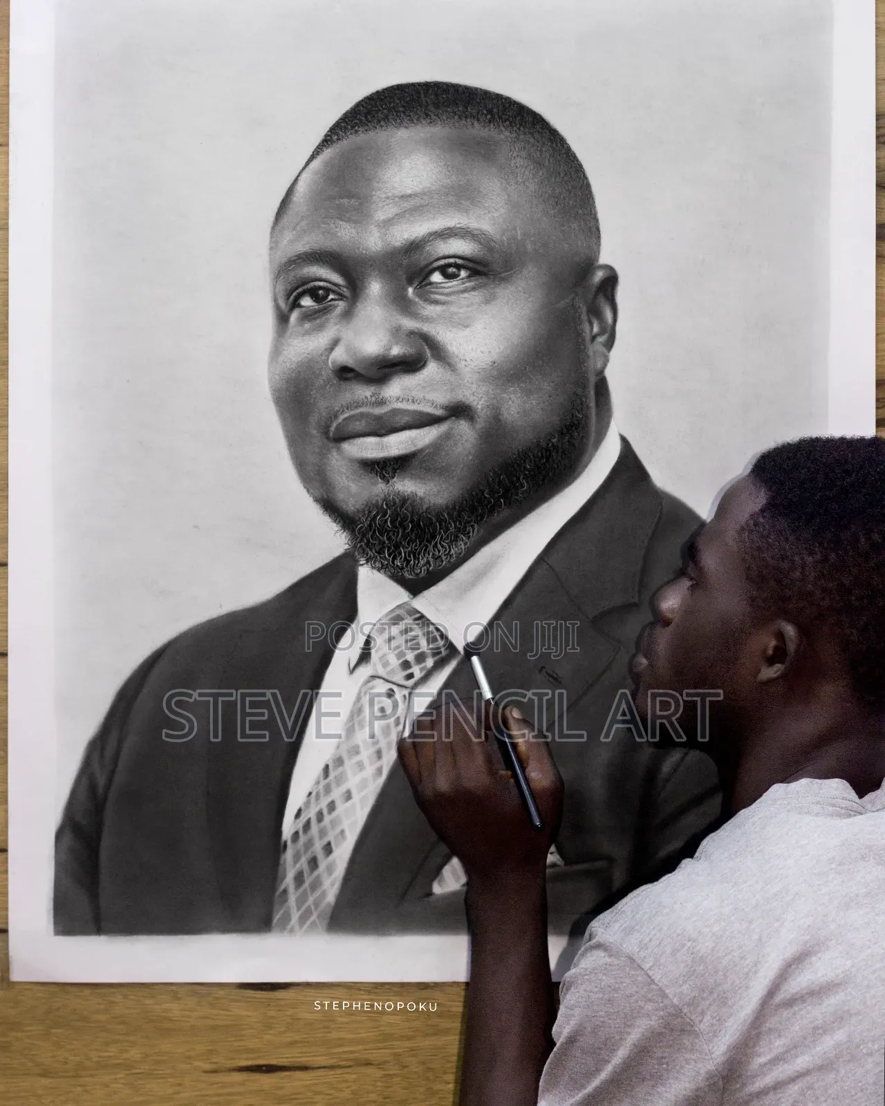 Steve Pencil Art