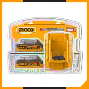 INGCO 20V 2AH Lithium-Ion Battery and Charger Kit FBCPK1222