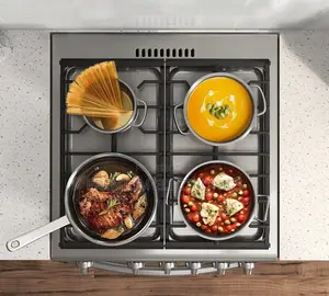 Samsung 4 Burner 50×60 Gas Cooker, Grill, Auto Ignition,
