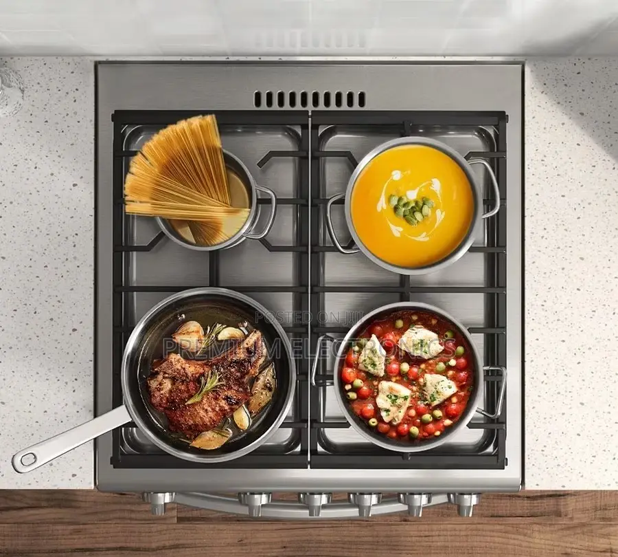 Samsung 4 Burner 50×60 Gas Cooker, Grill, Auto Ignition,