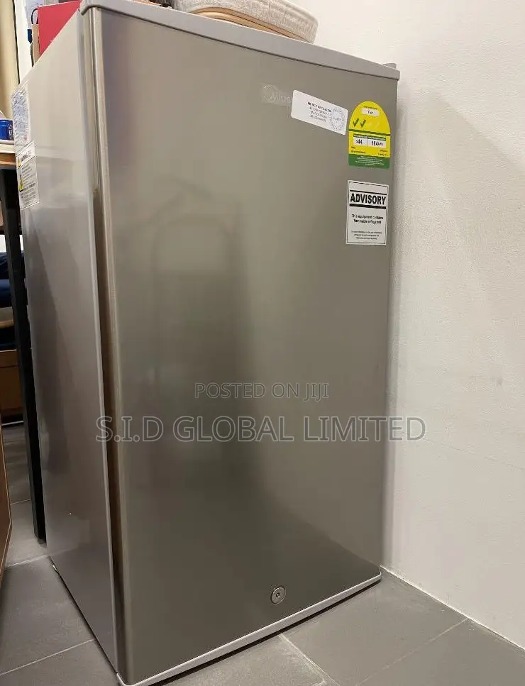 Awesome MIDEA-93LTR-TABLE-TOP-FRIDGE-WHITE-HS-121LN-RETRO