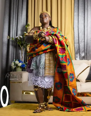 Kente Adornations and Styling for Weddings and Photography