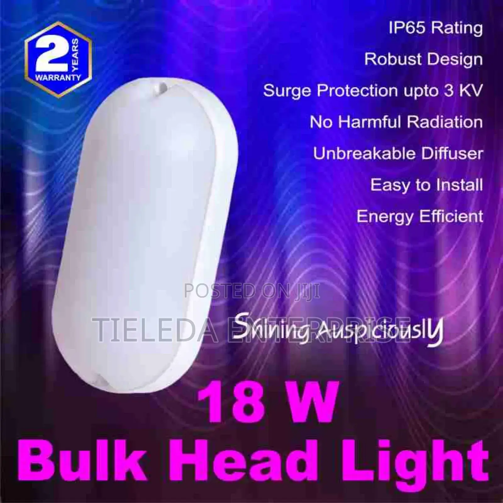 Bulk Head Moisture Proof Wall Light