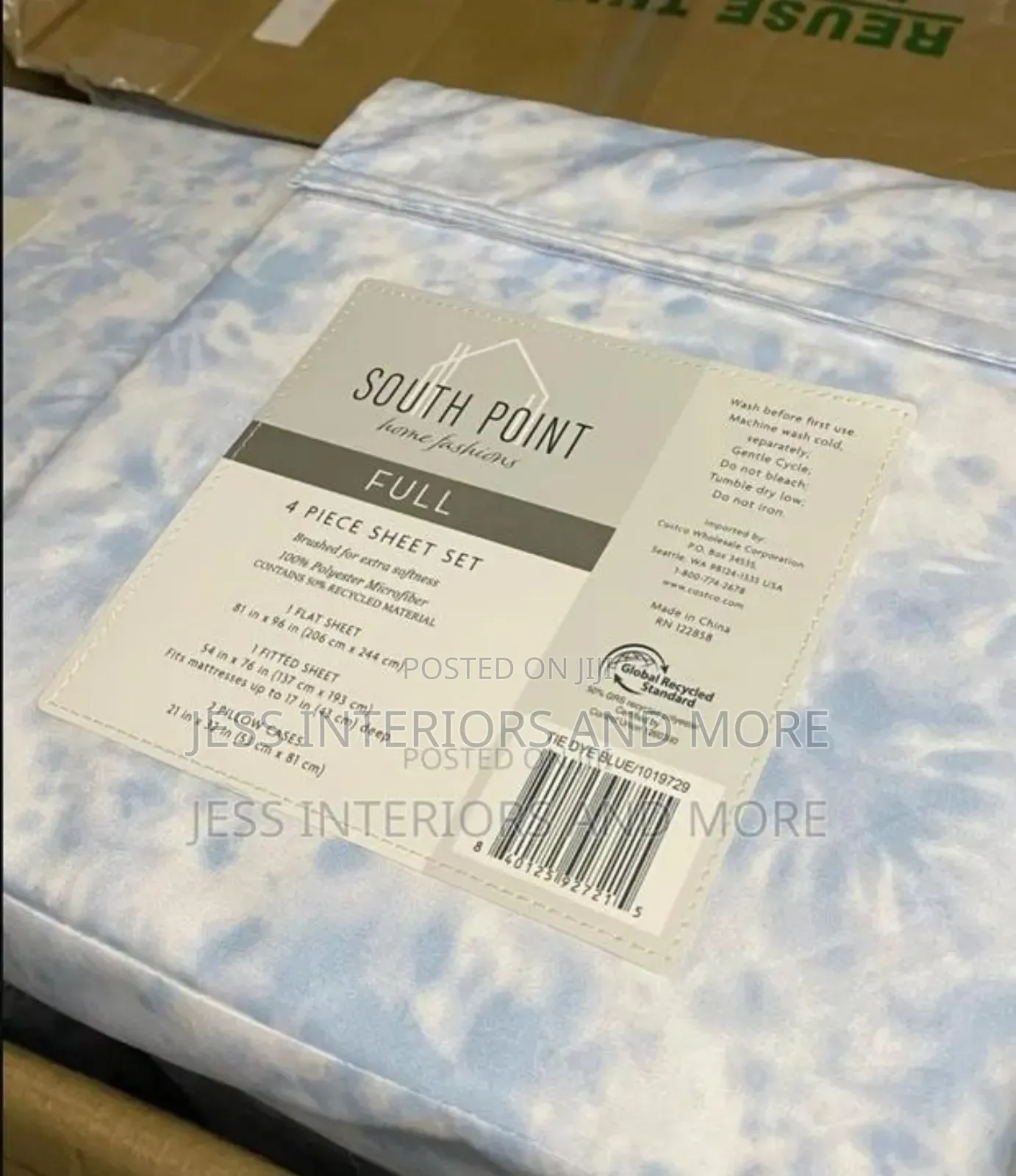 South Point Microfiber 4-Piece Sheet Set(Full)