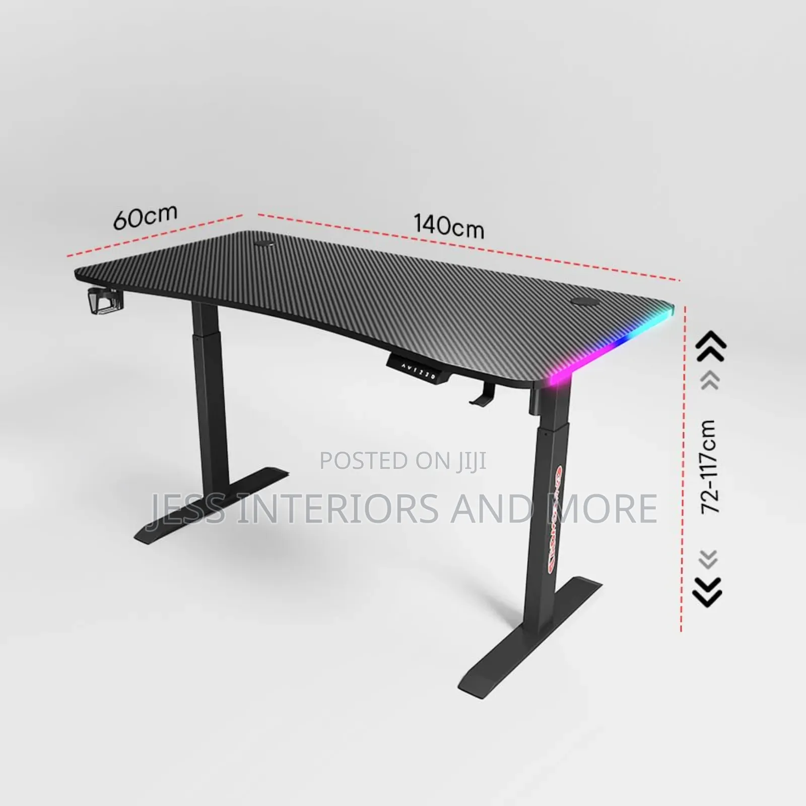 Electric Adjustable Gaming Table